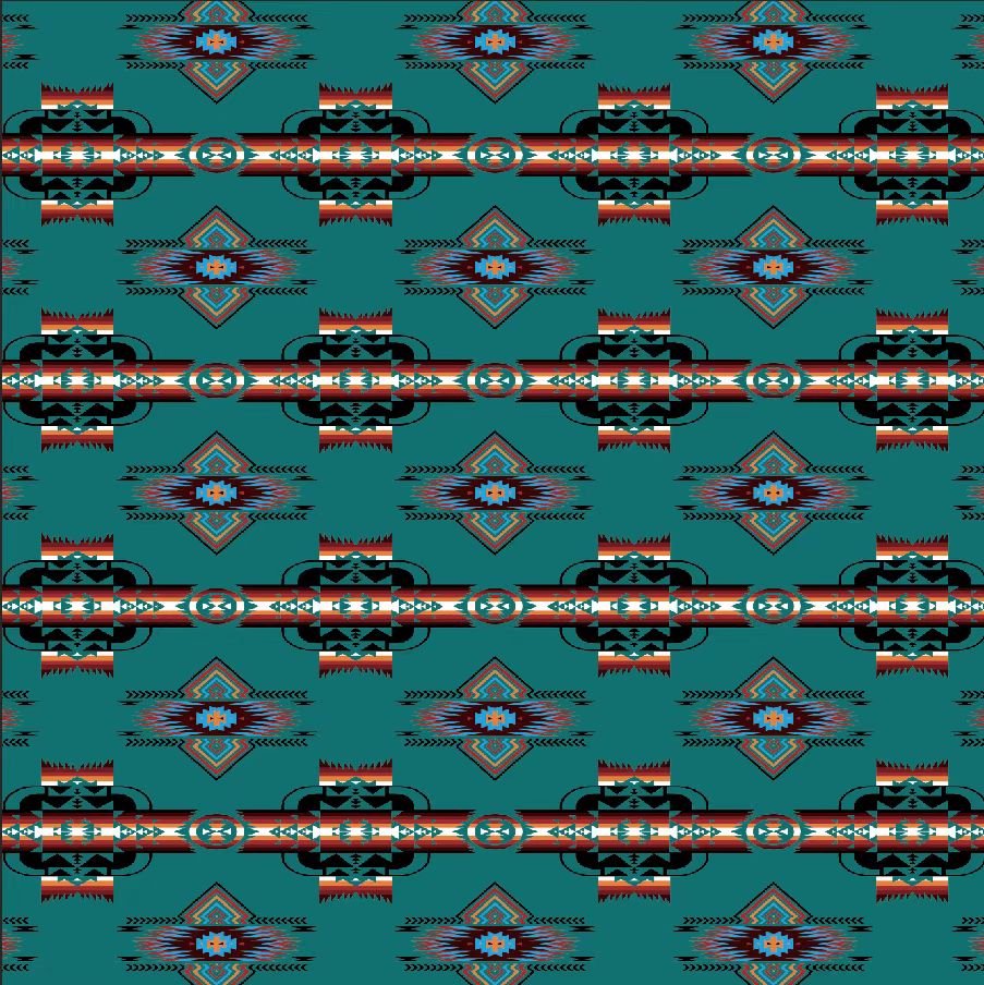 Native American Style Design Rug and Curtain Sets, Mats Sets , Home decor, Bathroom Sets