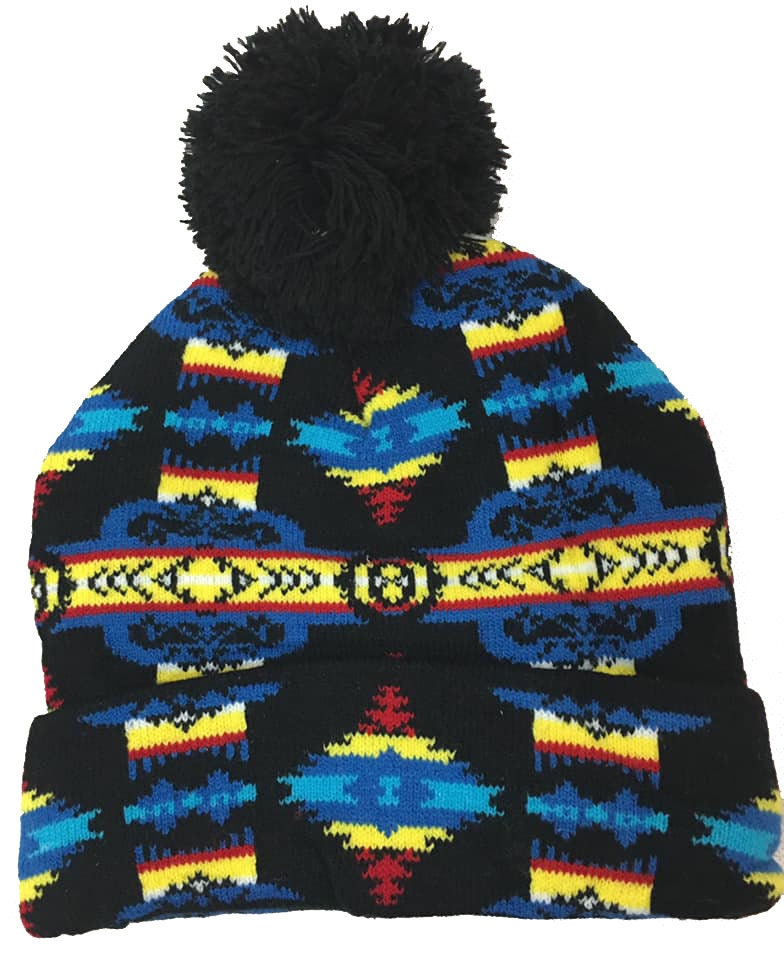 Kids Native American Style Design Kids Knit Hats