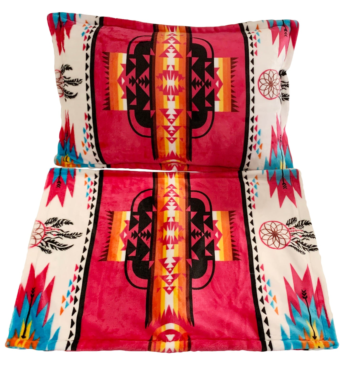 southwest native style super soft pillow case set 2ps