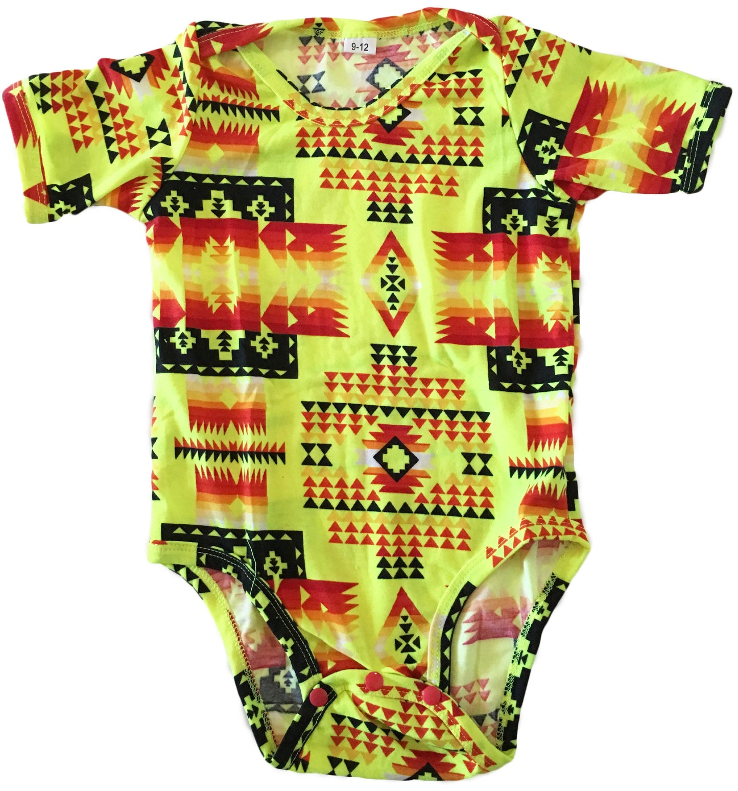 southwest native Style baby summer bodysuit