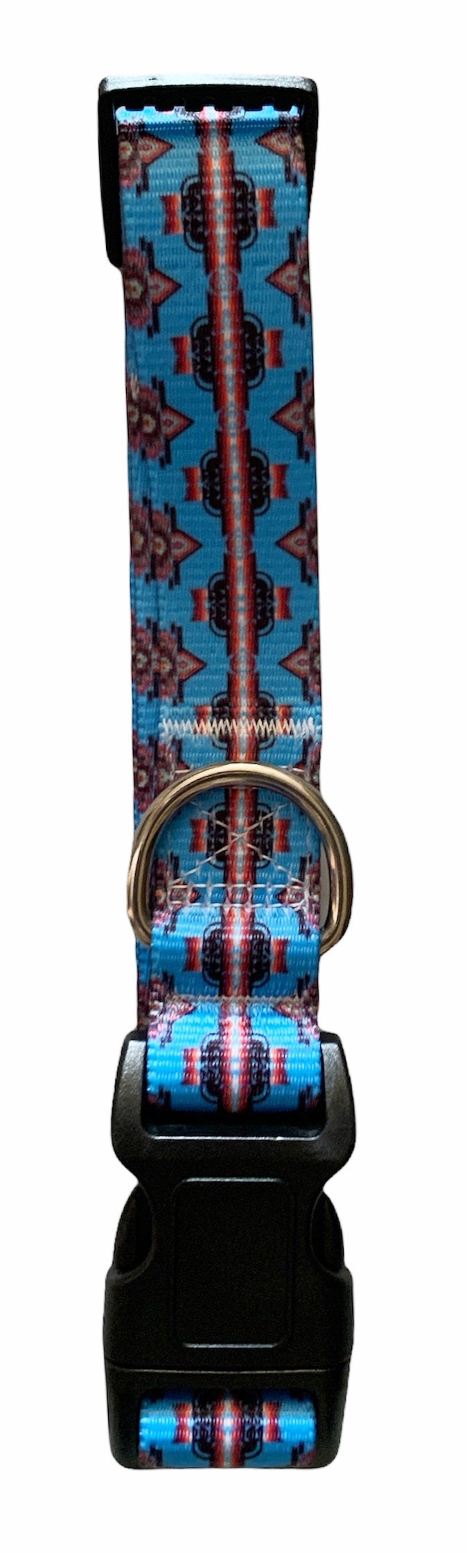 Southwest Native American Design Dog Collar