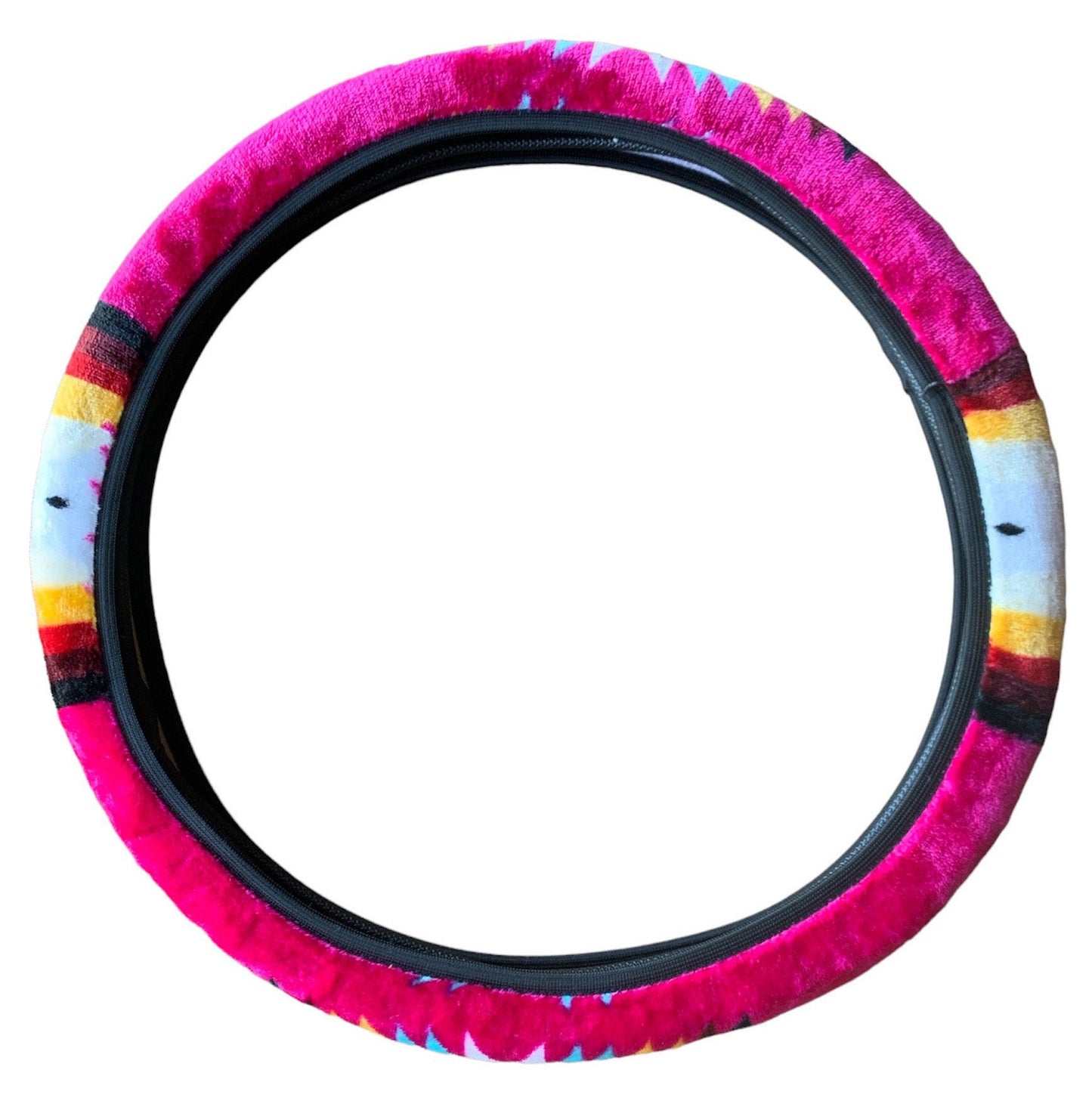 Southwest Native Design Super Soft Handmade Steering wheel cover