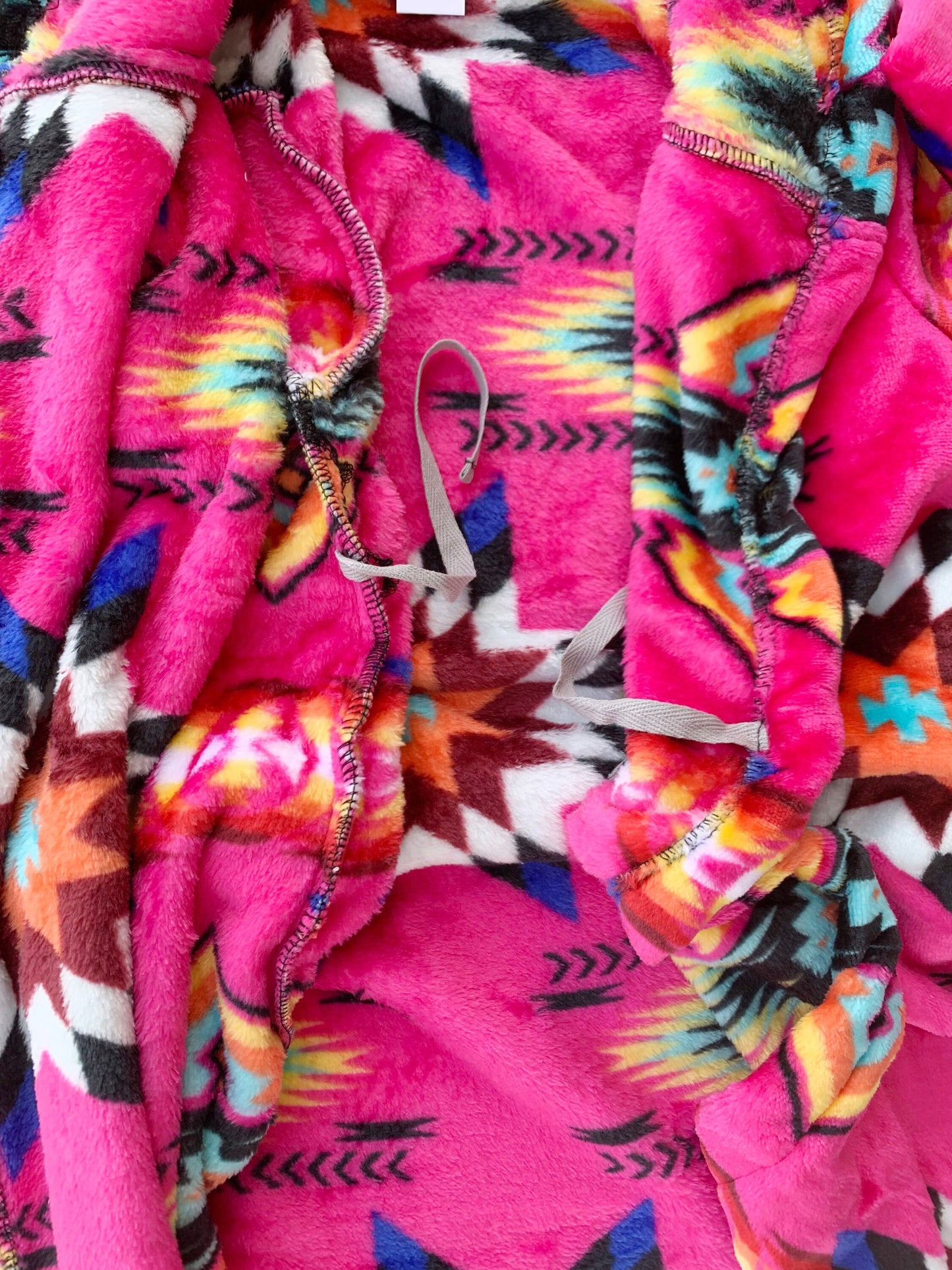 Native American Style Design Super Soft Kids Robes Pajamas