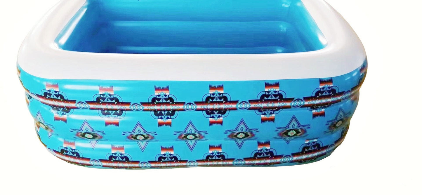 Native American Style Design Inflatable Swimming Pool For Adults,Backyard,Baby,Kiddie,Toys