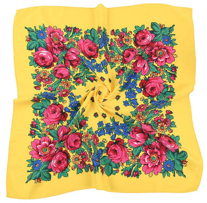 Navajo style floral Scarf |Grandma Scarfs | Native American style