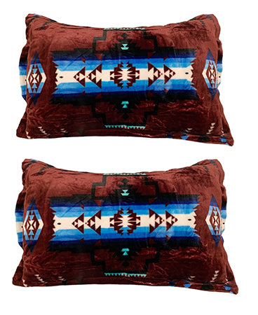 Native American Style Design Super Soft Pillowcases Set of 2PS