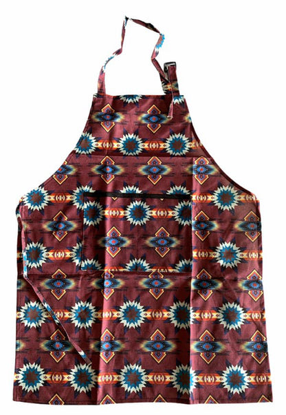 Southwest Native American Style design Apron,Oven Glove