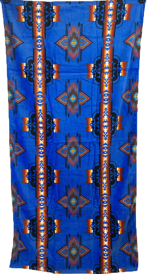 native american style design towel 100% Cotton