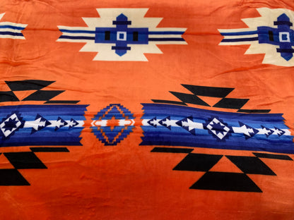 Native American Design Super Soft Queen Size Reversible Blanket