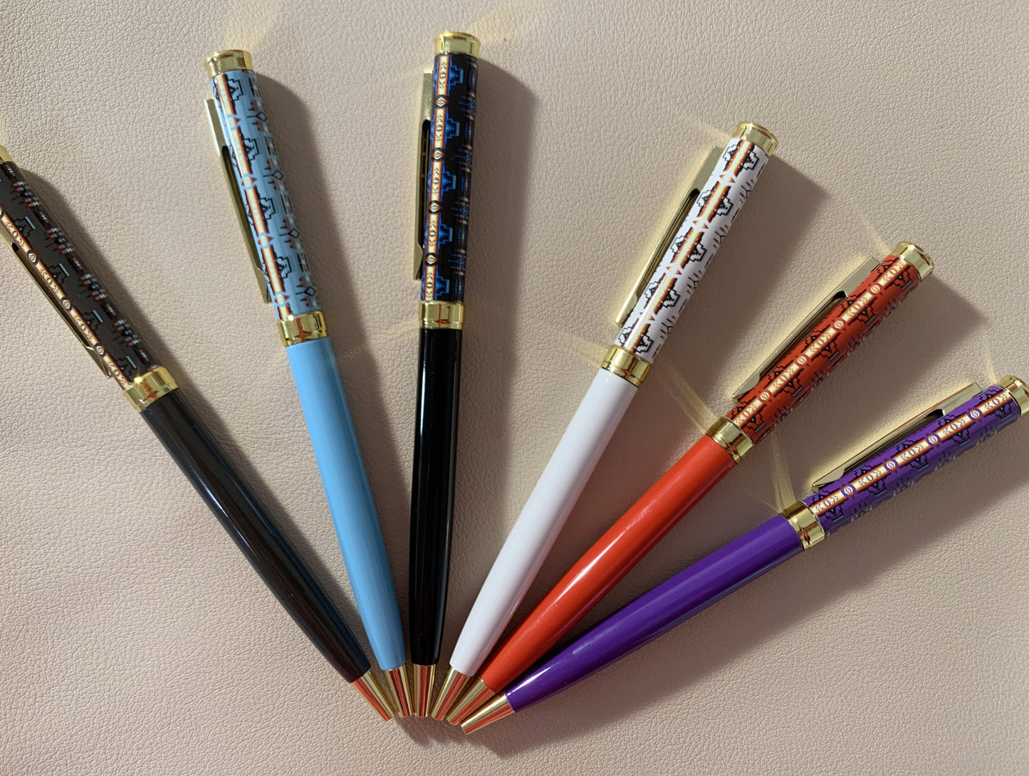 Native American Style Design Print Pens