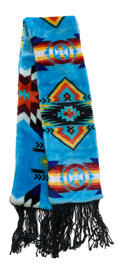 KIDS Scarf Native American Style design Super Soft Kids Scarf