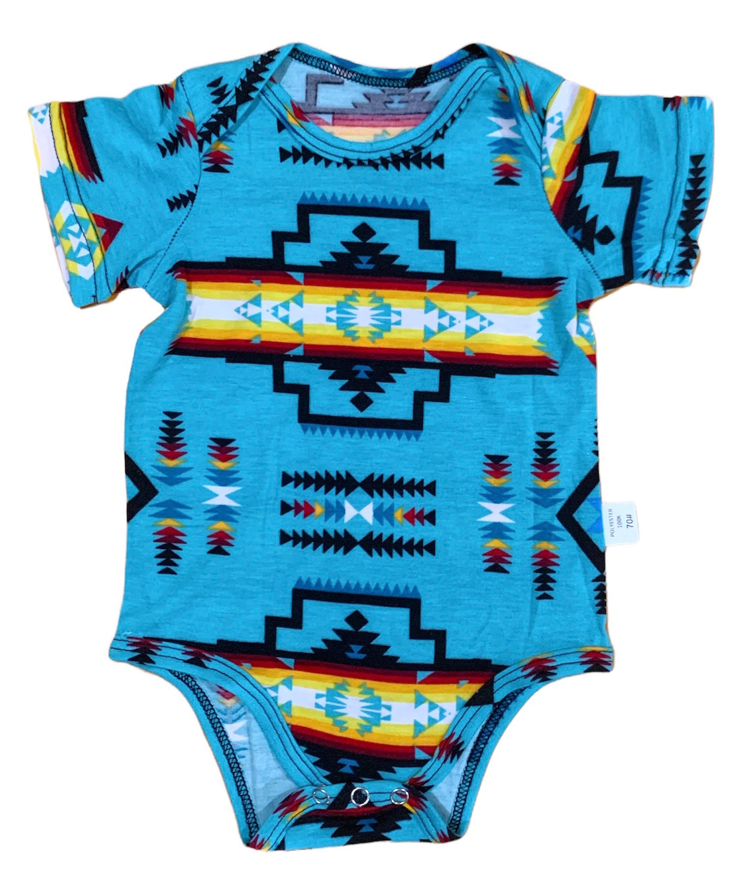 Cute Native American Style Baby Bodysuits T-shirt Uniquely Designed Southwest Onesies!