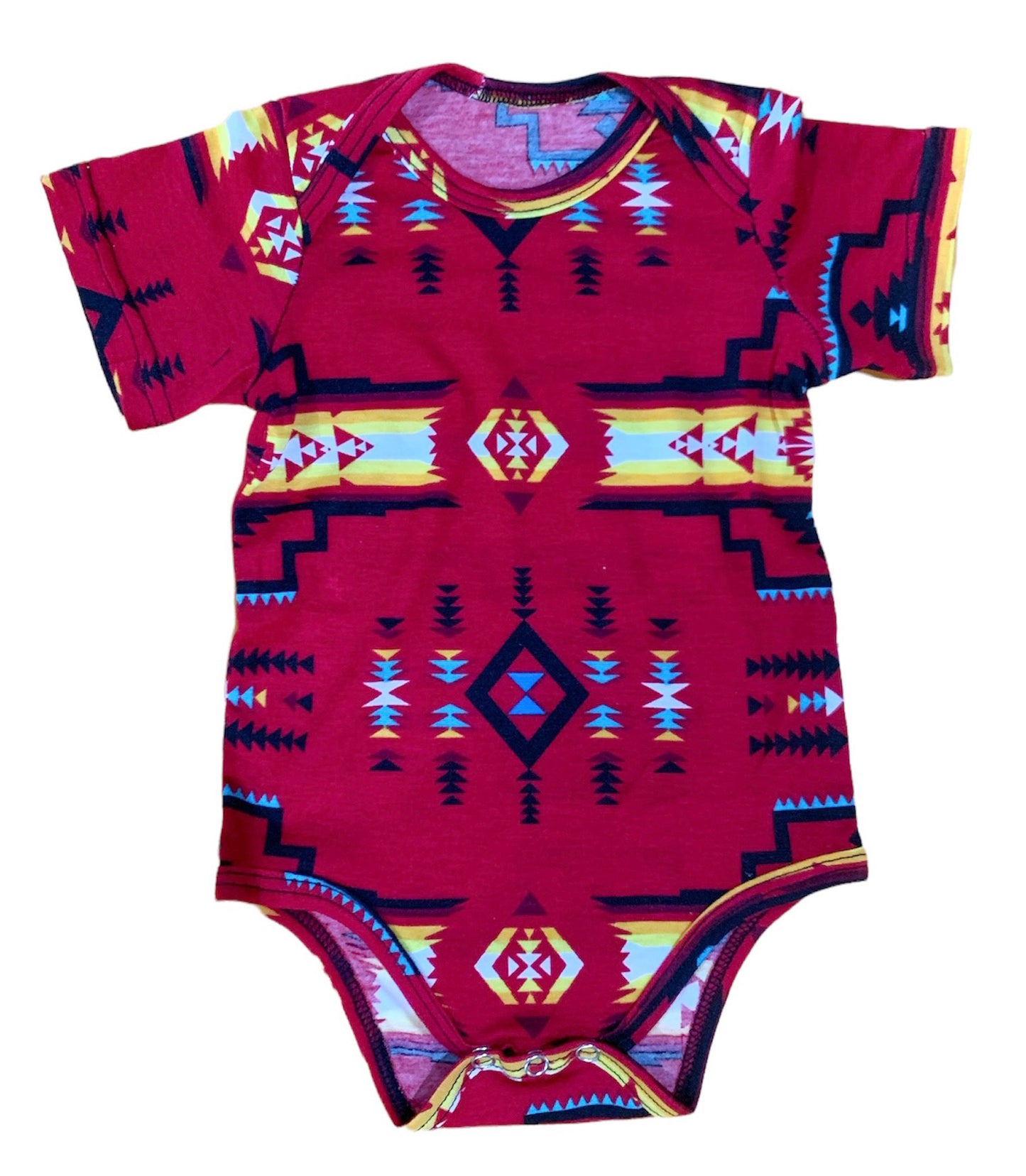 Cute Native American Style Baby Bodysuits T-shirt Uniquely Designed Southwest Onesies!