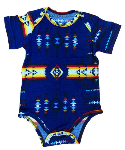 Cute Native American Style Baby Bodysuits T-shirt Uniquely Designed Southwest Onesies!