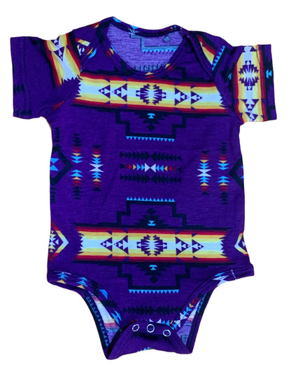 Cute Native American Style Baby Bodysuits T-shirt Uniquely Designed Southwest Onesies!