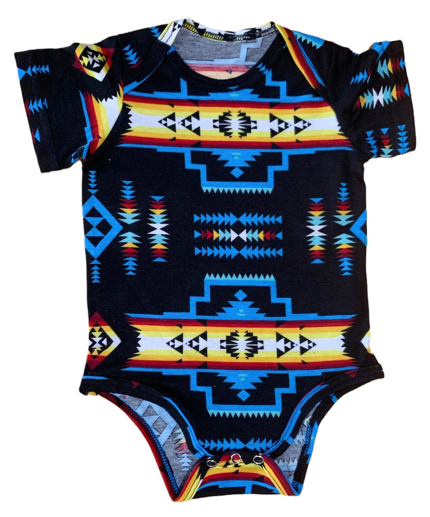 Cute Native American Style Baby Bodysuits T-shirt Uniquely Designed Southwest Onesies!