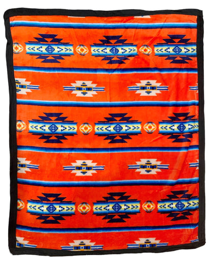 Native American Style Design Super Soft Infant- Receiving Blankets