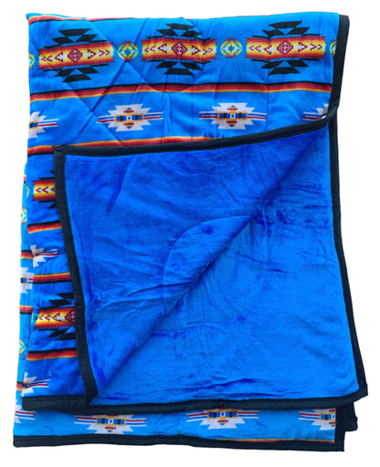 Native American Style Design Super soft and Thick Fleece Winter Warm Blanket