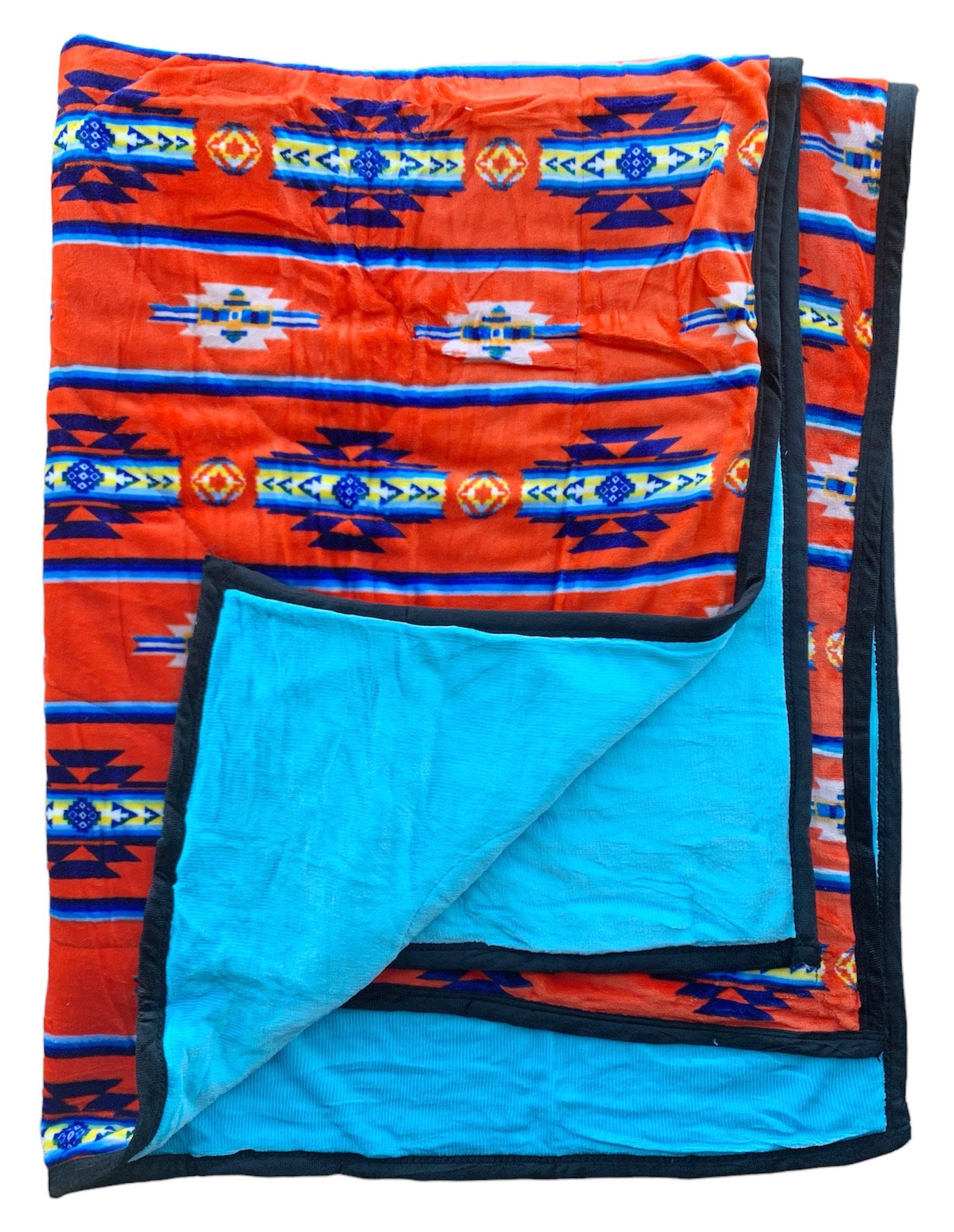 Native American Style Design Super soft and Thick Fleece Winter Warm Blanket