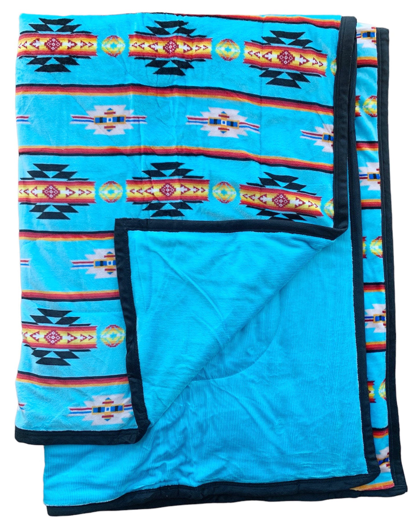 Native American Style Design Super soft and Thick Fleece Winter Warm Blanket