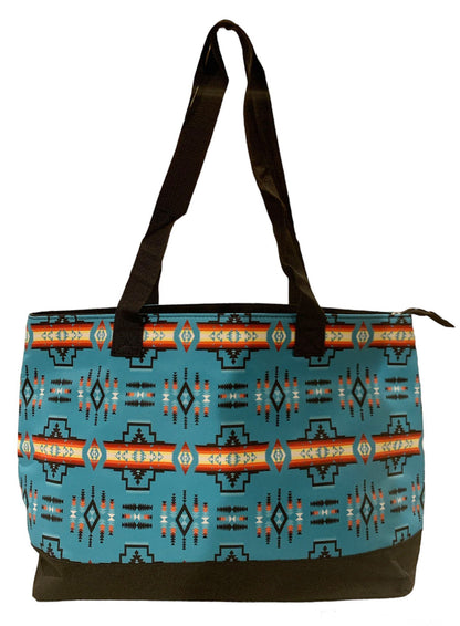 Native American Design Shoulder Tote Bag