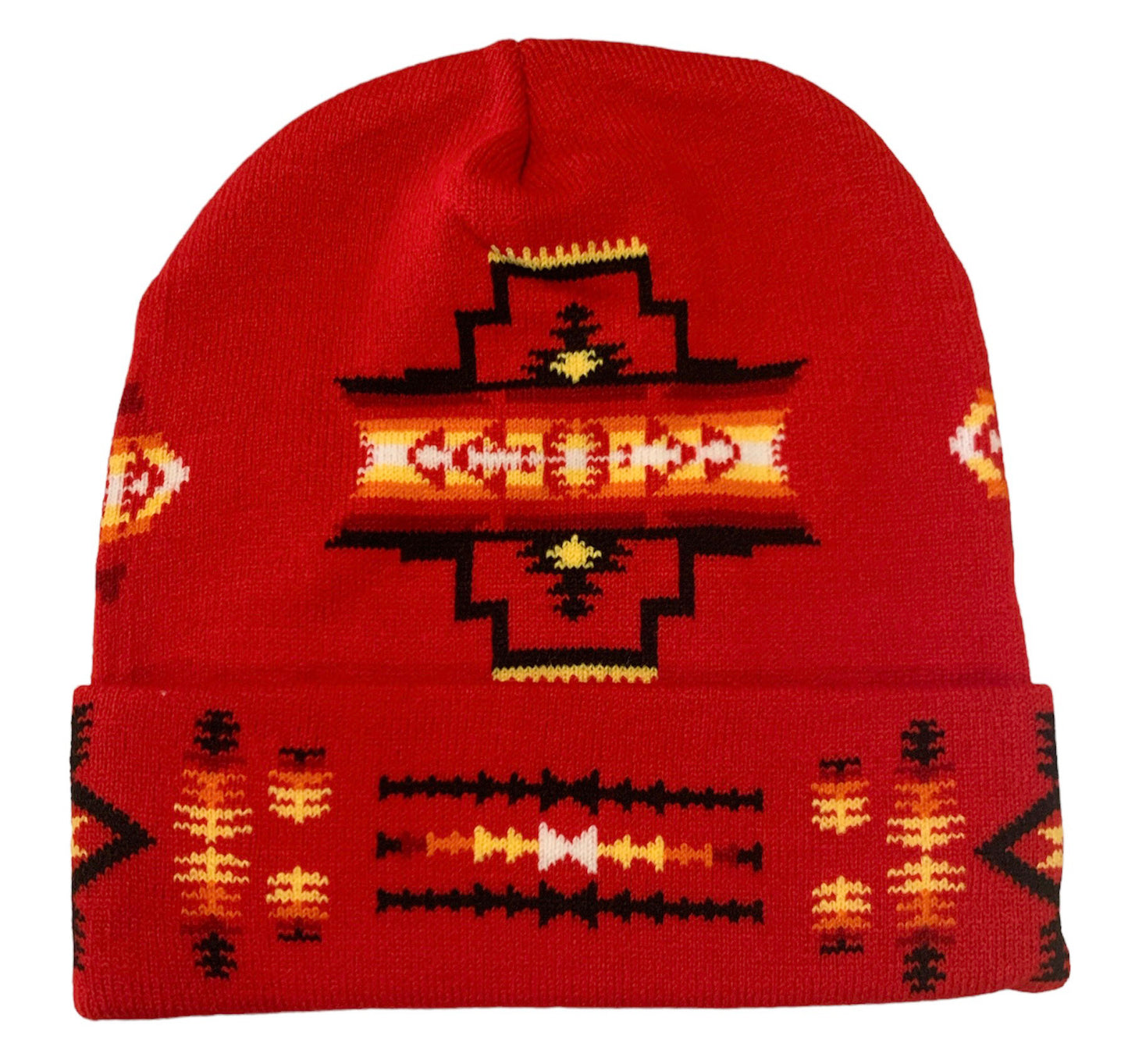 Native American Style Design Beanies Gloves Winter Hats Gloves