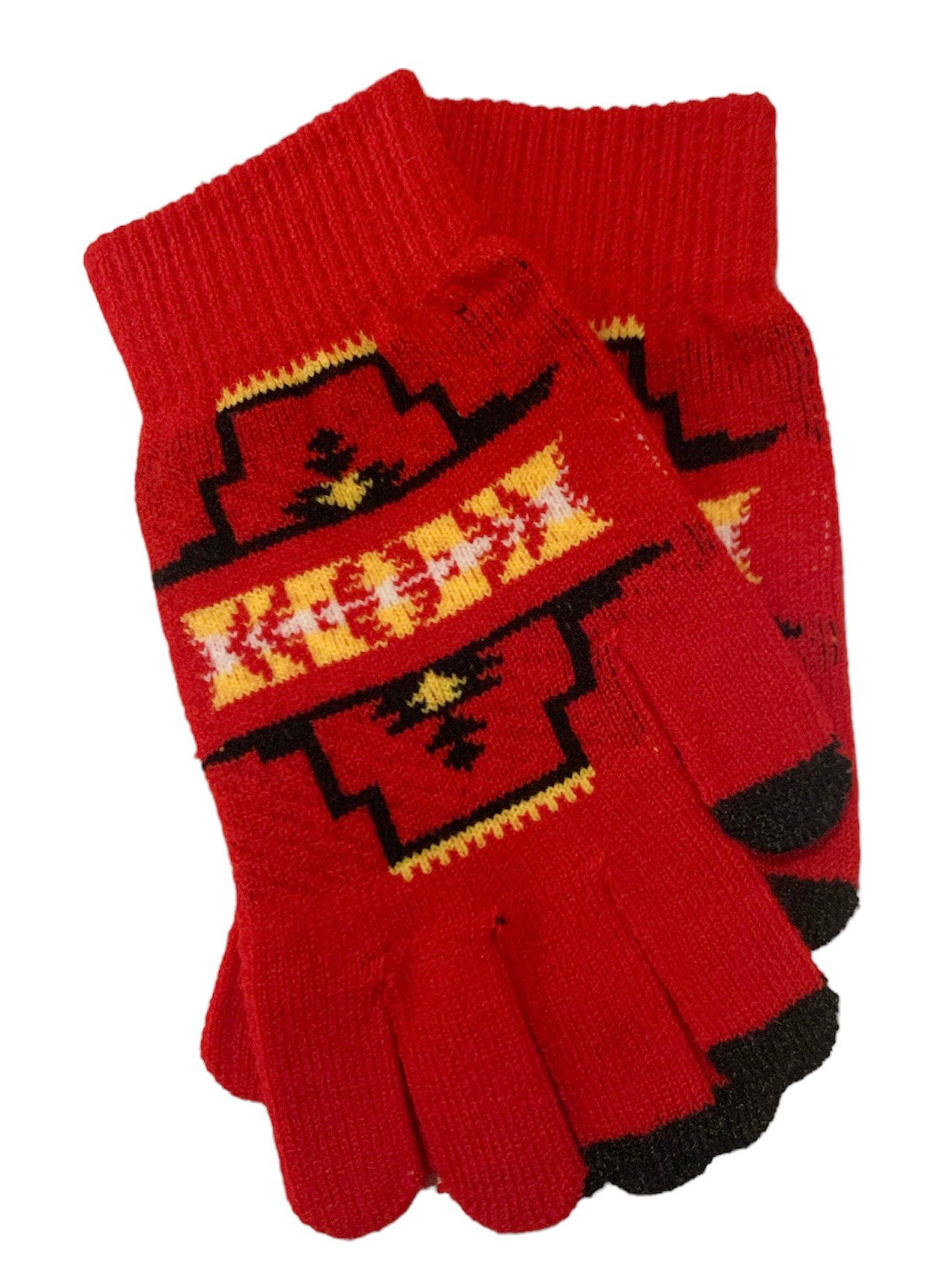 Native American Style Design Beanies Gloves Winter Hats Gloves