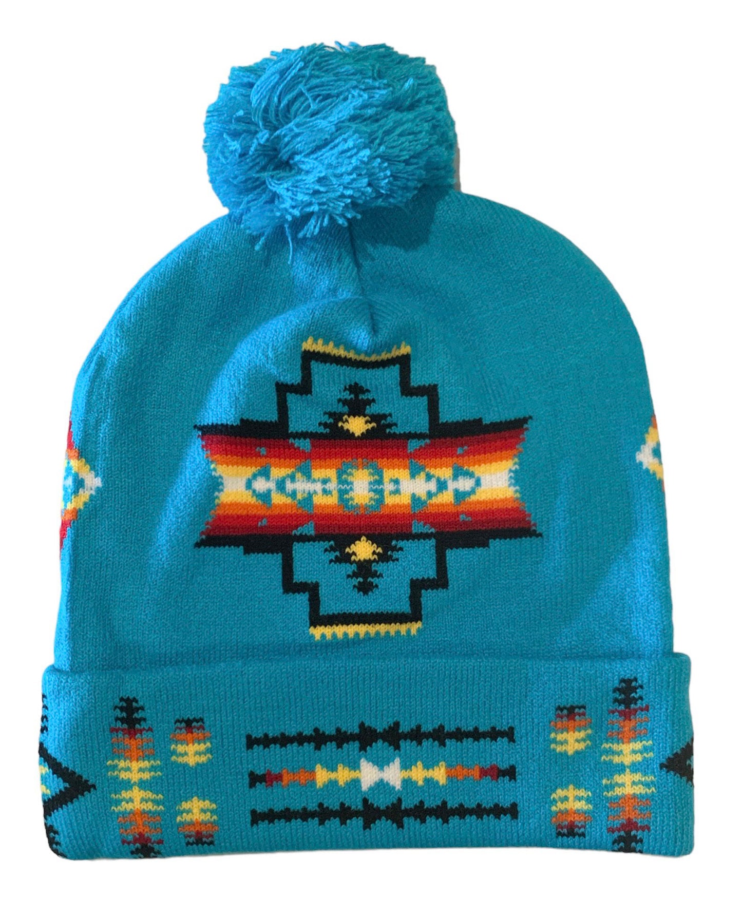 Native American Style Design Beanies Gloves Winter Hats Gloves