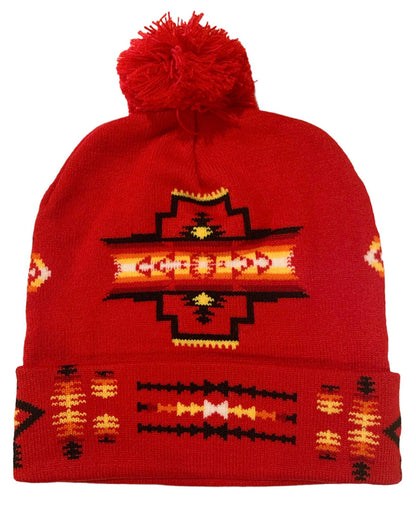 Native American Style Design Beanies Gloves Winter Hats Gloves