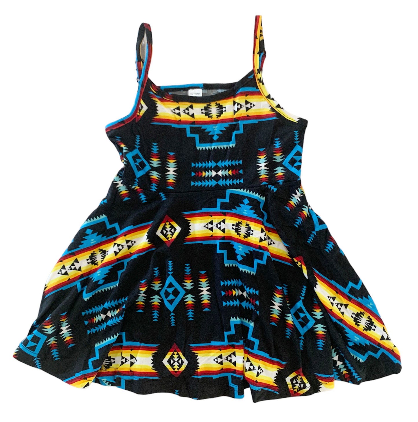 Native American Style Design Kids Summer Dress