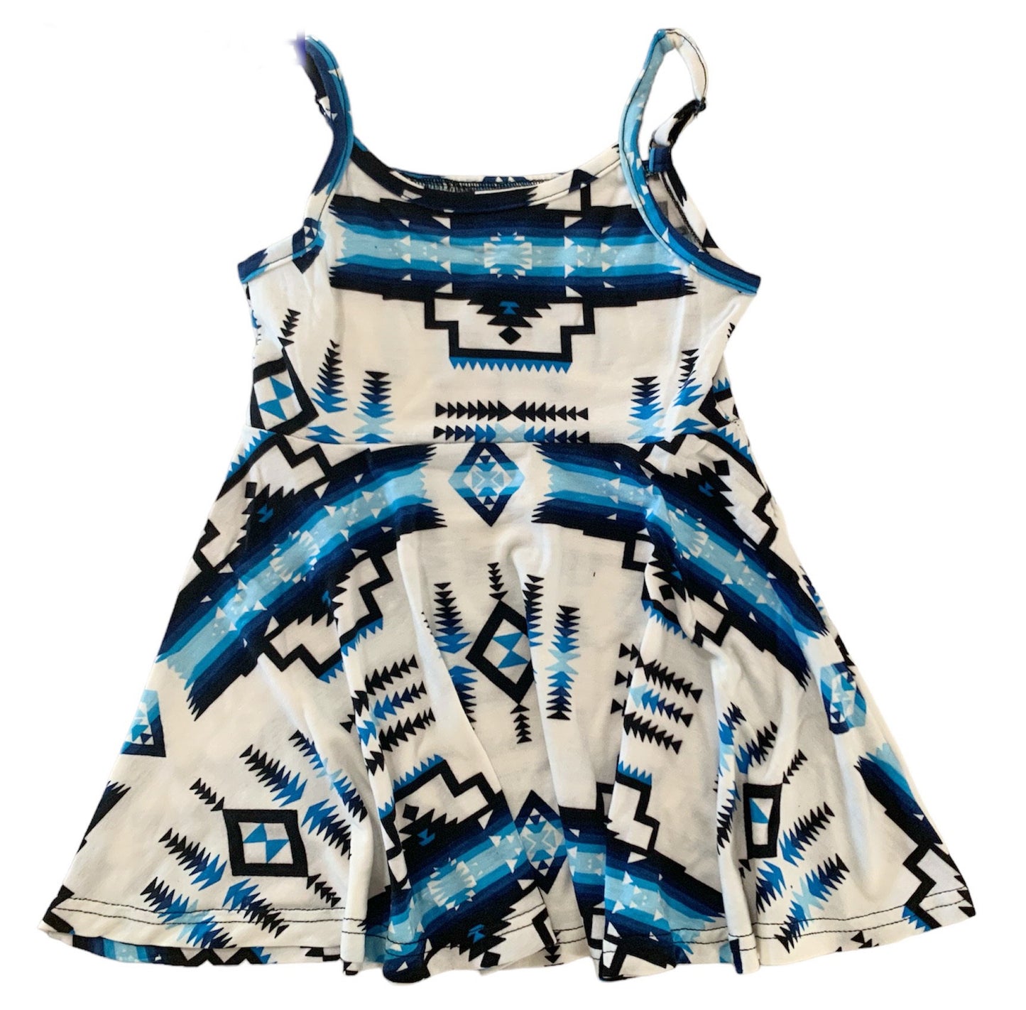 Native American Style Design Kids Summer Dress