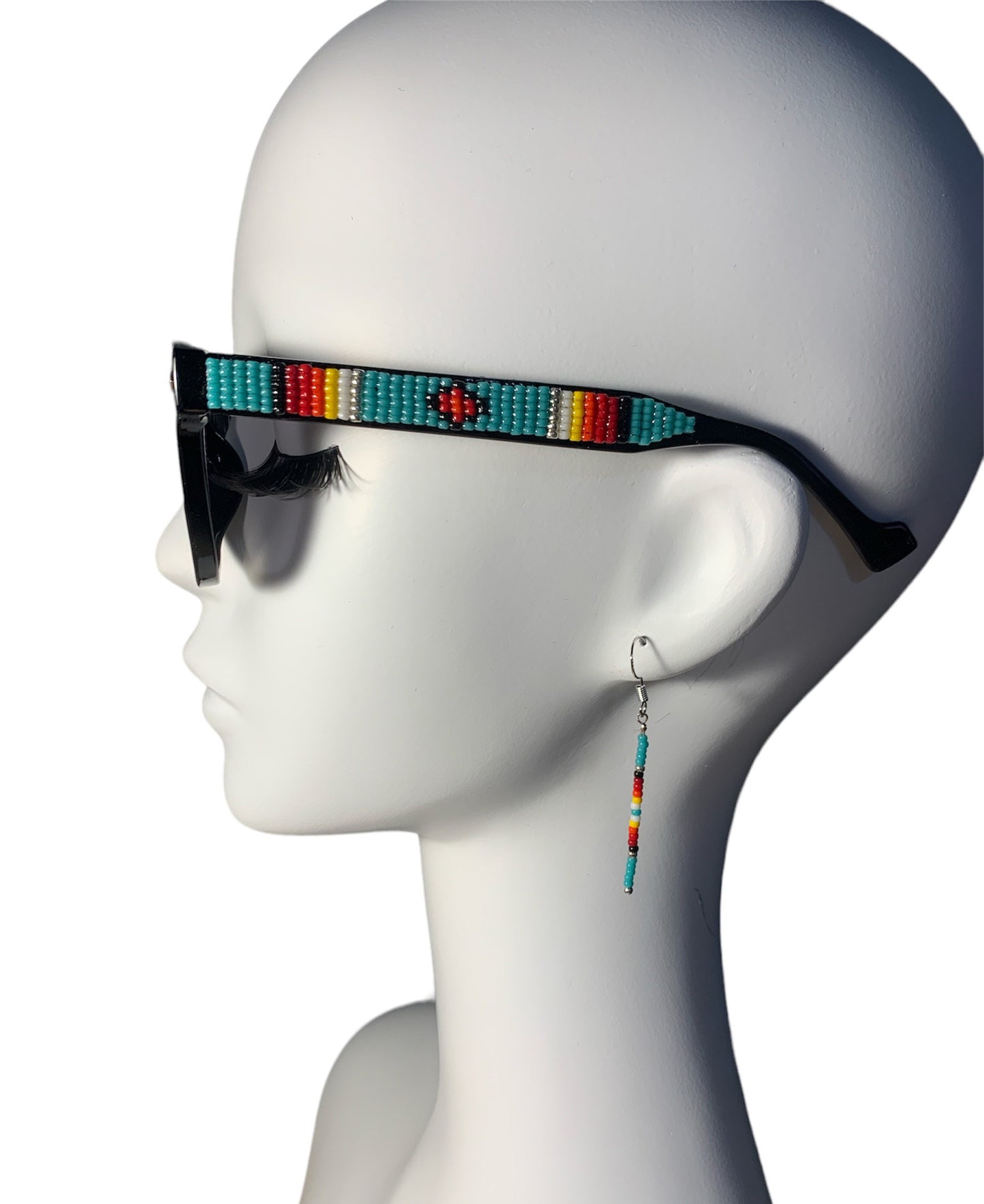 Native American Style Beaded Sunglass