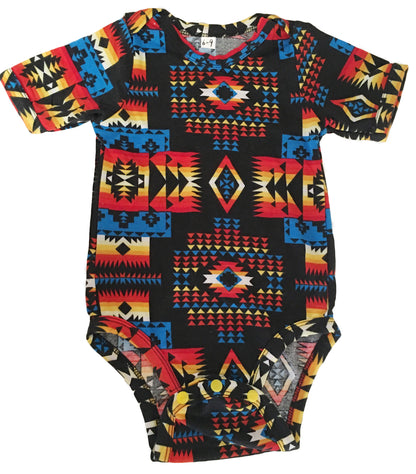 southwest native Style baby summer  bodysuit