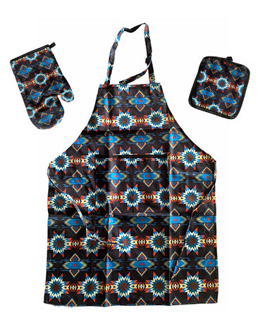 Southwest Native American Style design Apron,Oven Glove