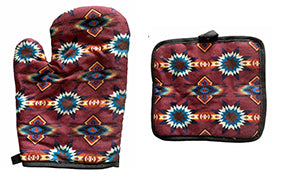 Southwest Native American Style design Apron,Oven Glove