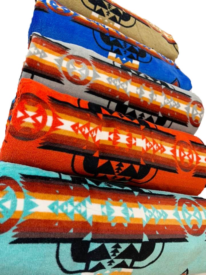 native american style design towel 100% Cotton