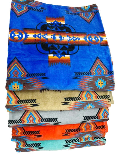 native american style design towel 100% Cotton