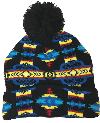 Kids Native American Style Design Kids Knit Hats