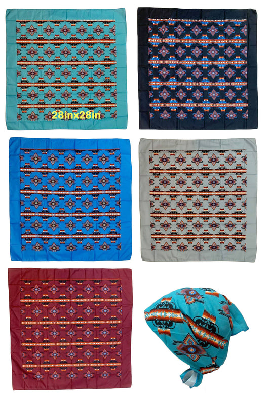 native american style face mask bandana scarves