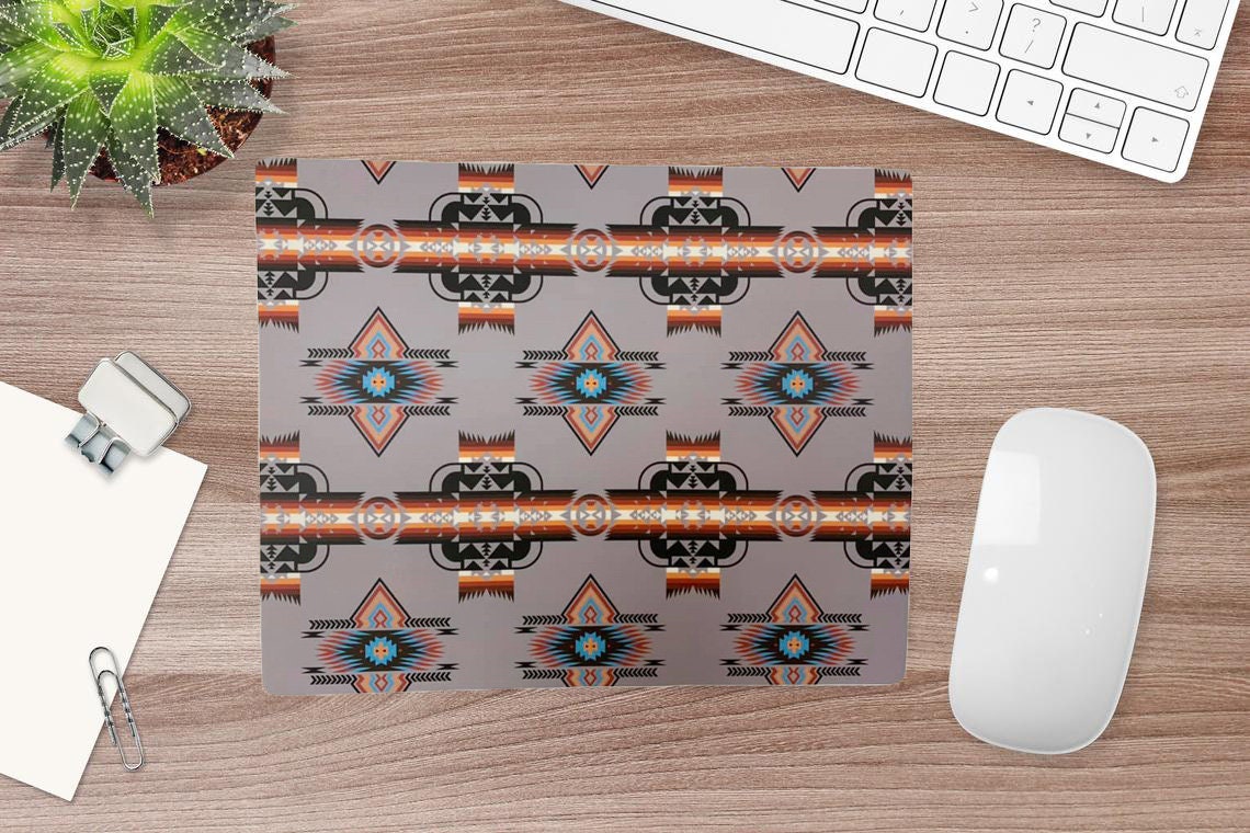 native american mouse pad pu leather Desk Protector Mat