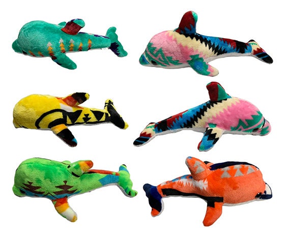 Southwest Style Design Plush Animal Toy Dolphins