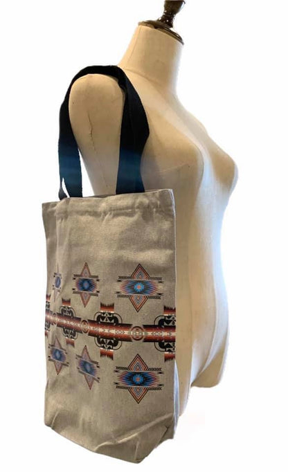 southwest native style Canvas Tote Bags