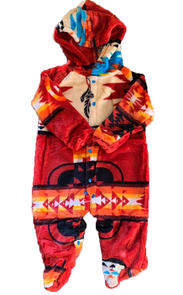 native american style design super soft baby suit pajama