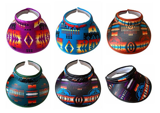 southwest native style design sun hats visors