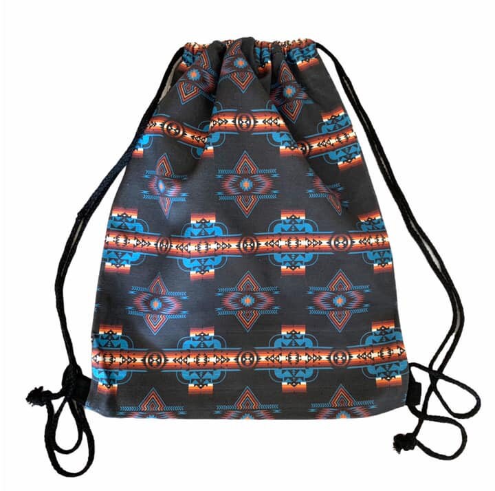 Southwest native style design drawstring bags