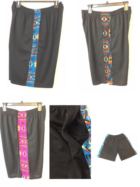 southwest native style design shorts