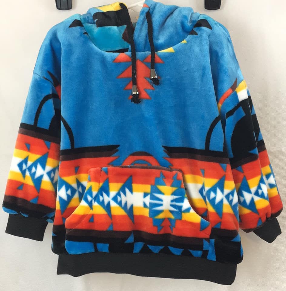 Southwest Native American Style Design Kids Hoodies