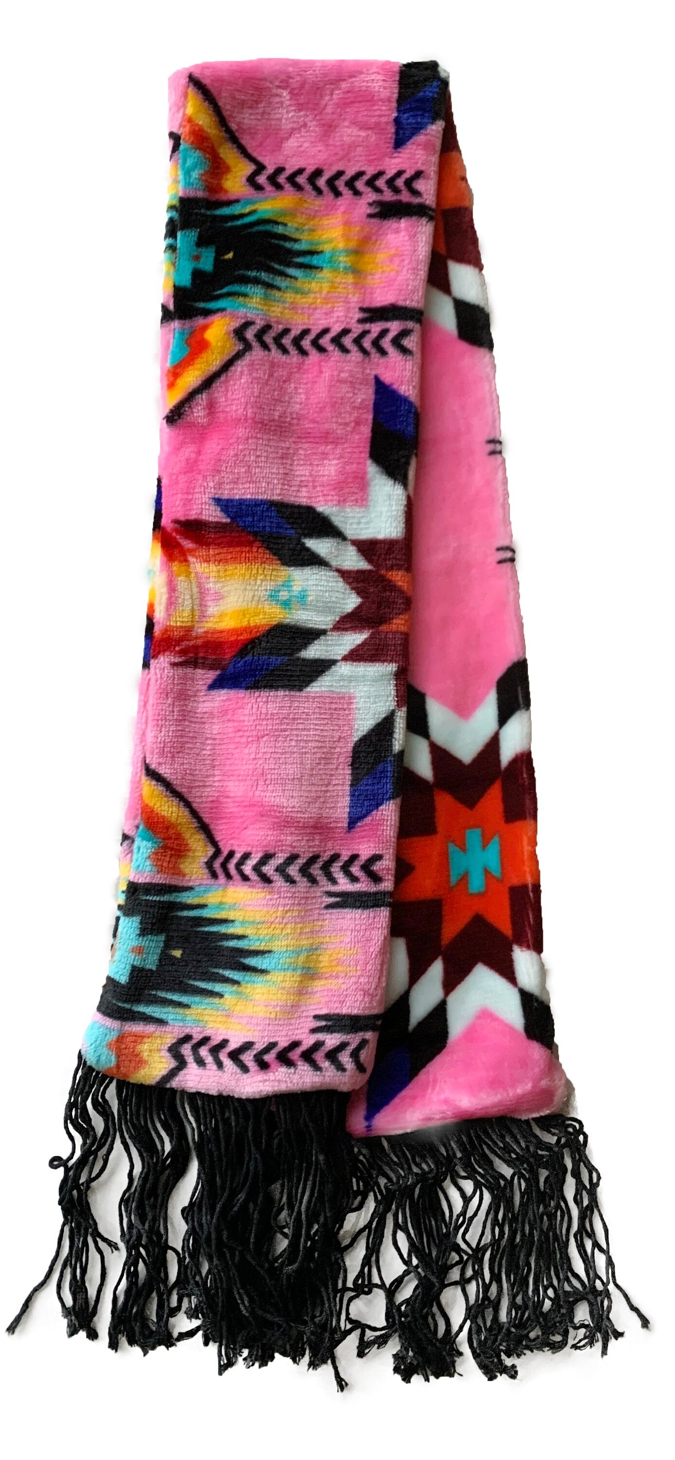 KIDS Scarf Native American Style design Super Soft Kids Scarf