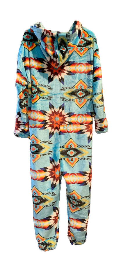 Native American Style Design Super Soft Adult Bodysuit One-Piece