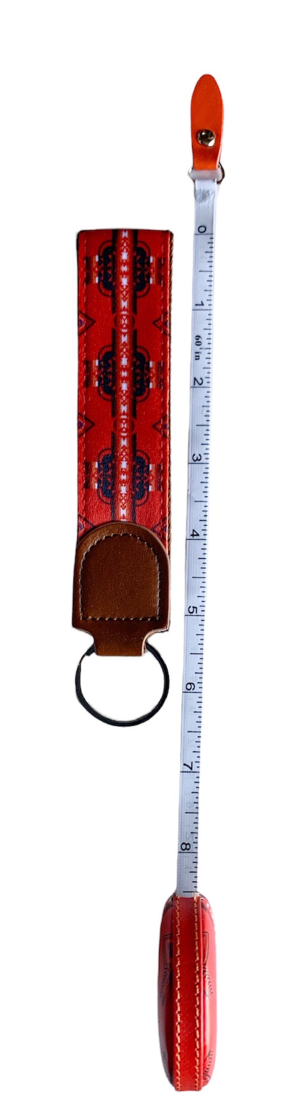 Native American Style Design Keychain,D shaped hook